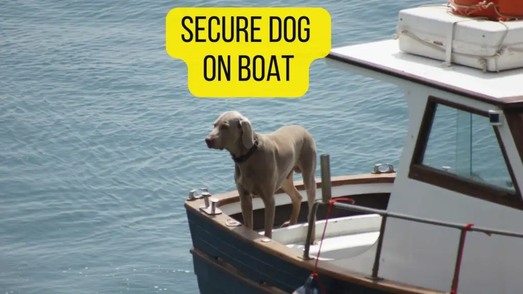 How can I Safely Transport my dog on a boat